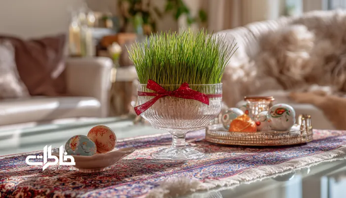 سبزه هفت‌سین در نور طبیعی؛ راهی ساده برای آرامش ذهن در نوروز. مجله خاطرات