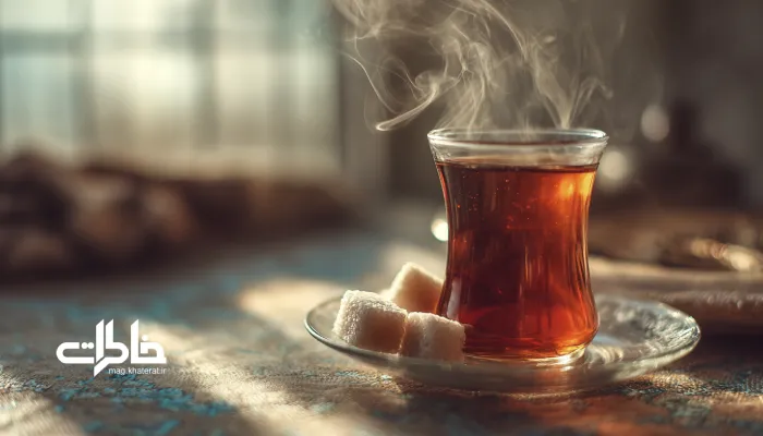 جزئیات حس‌برانگیز چای در چای‌خانه‌های ایرانی برای ثبت خاطره. مجله خاطرات