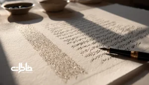 دیوان سعدی با خط نستعلیق و یادداشت‌هایی درباره نوع‌دوستی. دیوار مهربانی