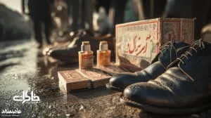 کفش ملی روی پیاده‌رو تهران، واکس و جعبه قدیمی؛ نوستالژی کفش ایرانی و خاطرات شهری یک نسل