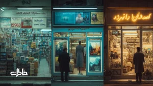 ویترین مغازه‌ها در ایران از دههٔ ۱۳۶۰ تا امروز؛ تغییر چیدمان، تابلوهای فارسی، برندها و نورپردازی به‌عنوان آینهٔ اقتصاد و سبک زندگی