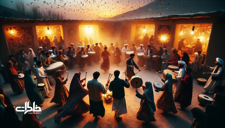 مراسم عروسی محلی ایران با دُهُل و سُرنا و رقصهای سنتی؛ نمایی از ریتم اصیل، هویت شنیداری و پیوند نسلها در خاطرات جمعی