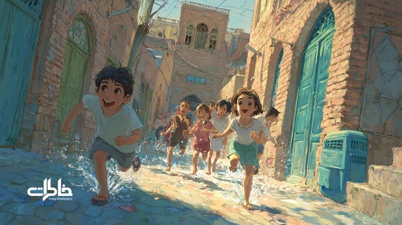 شادیِ تعطیلی مدارس در کوچه ایرانی؛ بازی‌های محله‌ای، بستنی یخی و حس بی‌دغدغه کودکی؛ خاطرات تابستان و رهایی از زنگ مدرسه