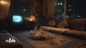 شب پخش سریال در خانه ایرانی با چای و دورهمی خانوادگی؛ بازآفرینی خاطرات تلویزیون و سکوت محله.مجله خاطرات