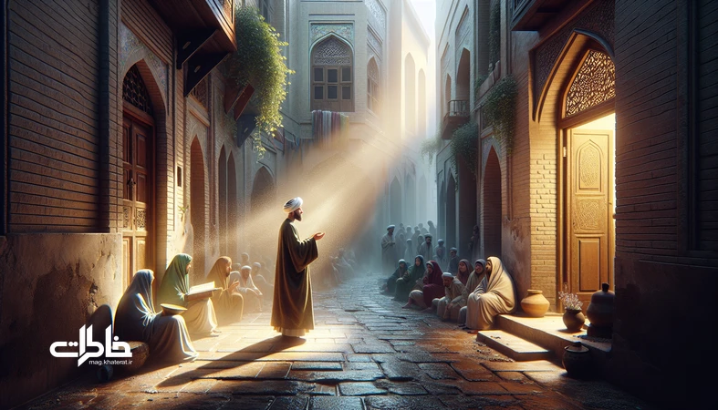 آواز چاووشی در کوچه‌ای قدیمی؛ آیین بدرقه و آغاز سفر معنوی با حافظه شنیداری و فرهنگ محلی