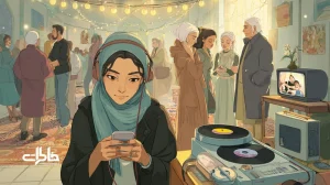 ترانه‌ها و موسیقی ایرانی از آوازهای نواحی تا ریمیکس‌های نسل Z در یک دورهمی خانوادگی روی فرش ایرانی