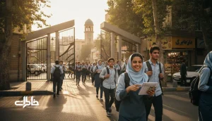 دانش‌آموزان ایرانی در روز طلایی مدرسه با کیف سبک از درِ مدرسه خارج می‌شوند؛ روایت روز برنامه سبک و چهارشنبه زودتر