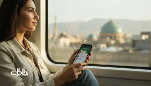 تصویر فردی در مترو تهران با گوشی و پیام‌های بی‌پاسخ؛ روایت اصطلاح «گوست شدم» و پایان رابطه بدون خداحافظی