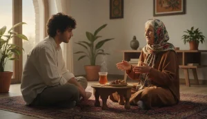 قصه های مادربزرگ در خانه ایرانی؛ انتقال حافظه خانوادگی و ادبیات شفاهی با لحن و مکث