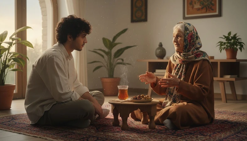قصه های مادربزرگ در خانه ایرانی؛ انتقال حافظه خانوادگی و ادبیات شفاهی با لحن و مکث