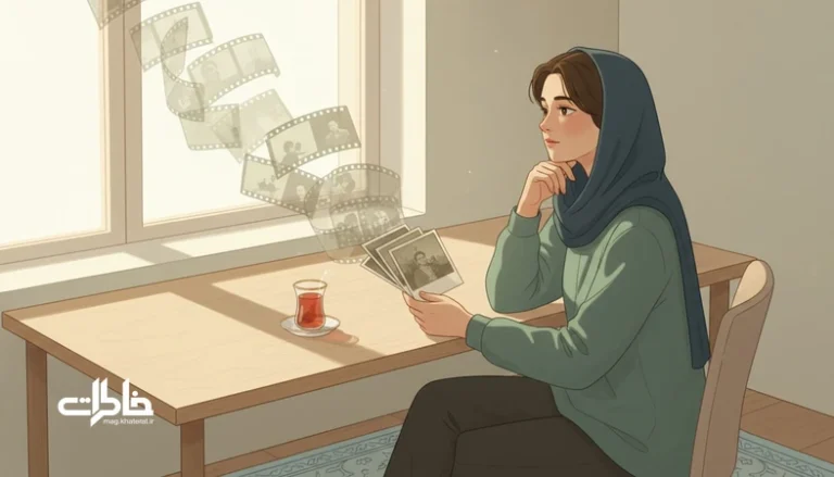 بازنویسی ناخودآگاه خاطره ها به شکل لایه های هم پوشان عکس در ذهن؛ نماد نسل کپی ذهنی و خطای حافظه