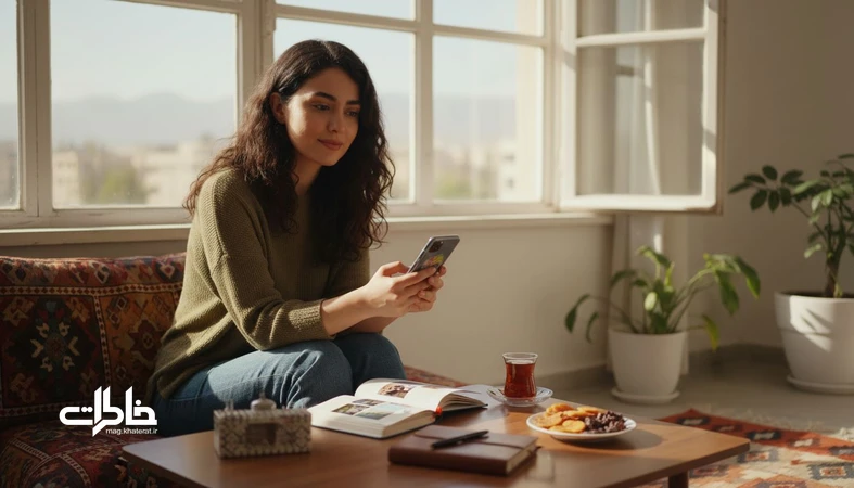 سبک ثبت خاطره در عصر شبکه‌های اجتماعی؛ کنار موبایل، آلبوم عکس و دفترچه یادداشت در خانه ایرانی