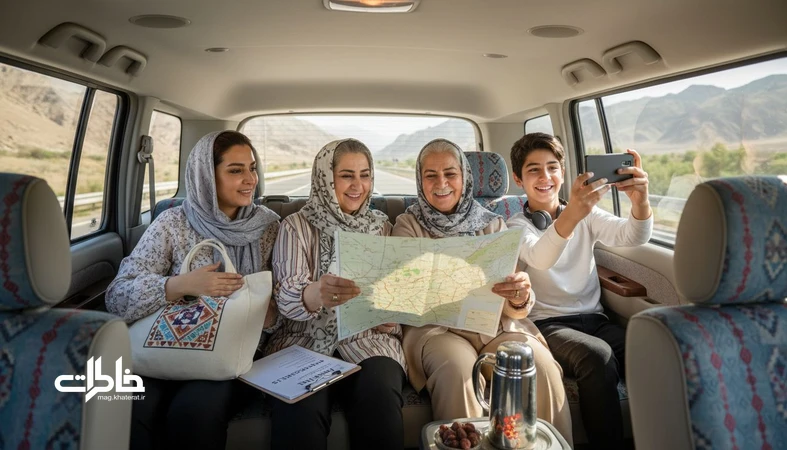 سفر خانوادگی سه‌نسلی در ایران با سه نگاه متفاوت؛ ثبت خاطره و روایت‌گری در یک مقصد مشترک